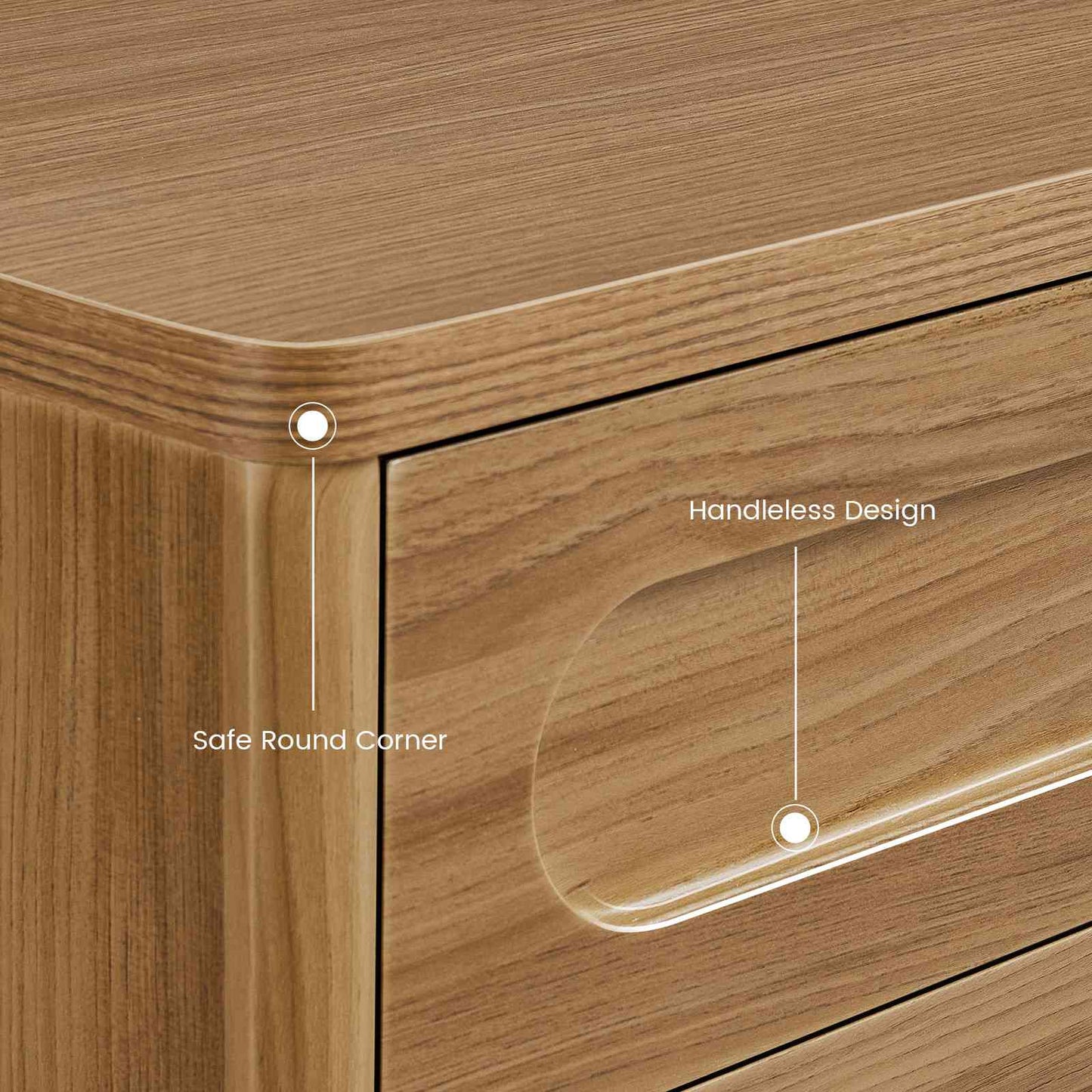 SUCSSRICH 47.2 Inch Dresser for Bedroom with 8 Drawers Wide Dresser for Closet with Deep Drawer Large Wood TV Stand Modern Chest of Drawers for Bedroom