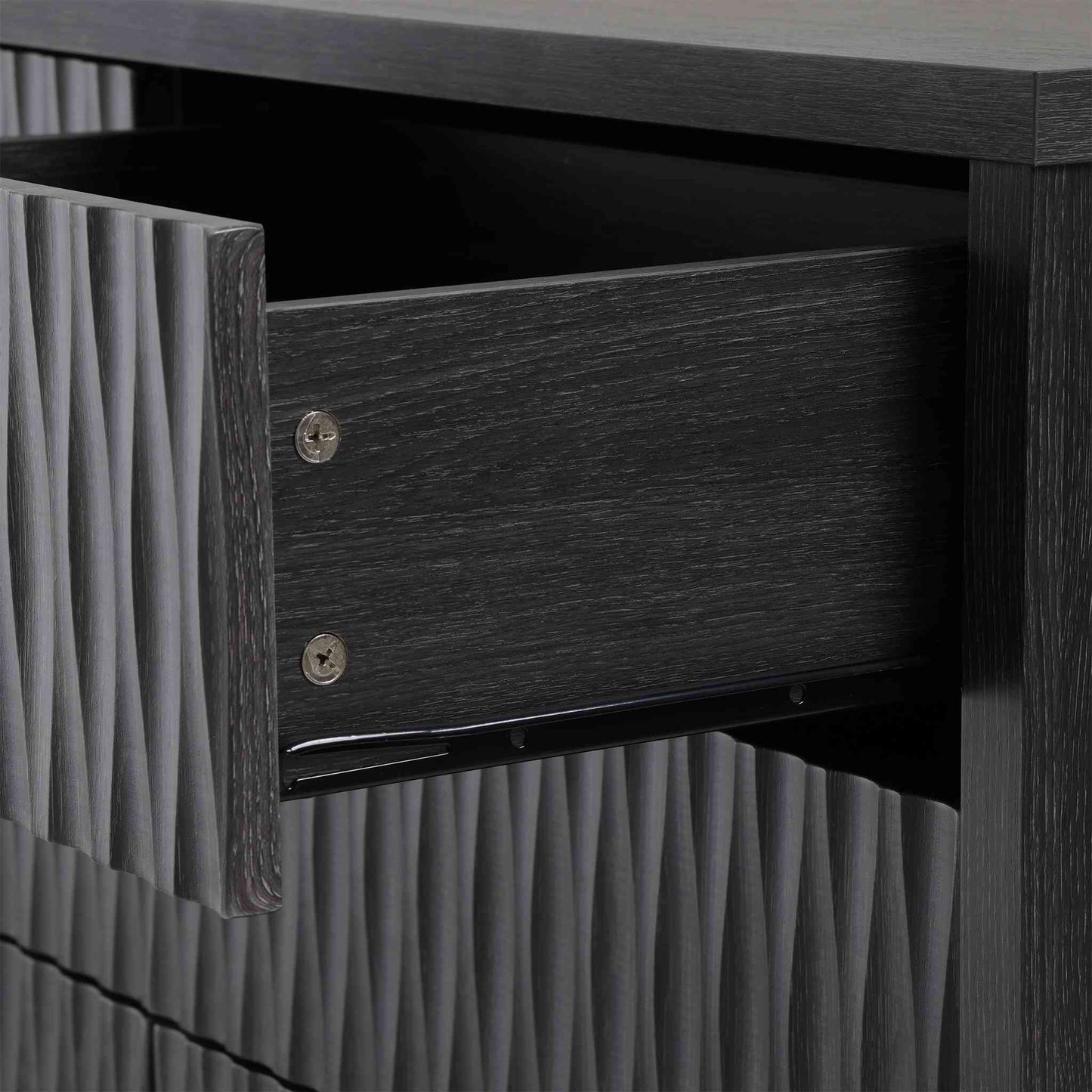 SUCSSRICH 46.9 Inch Dresser with 8 Drawers Wide Modern Chest of Drawers with Metal Handle Wood Dresser TV Stand Wood Storage Organizer for Bedroom Living Room