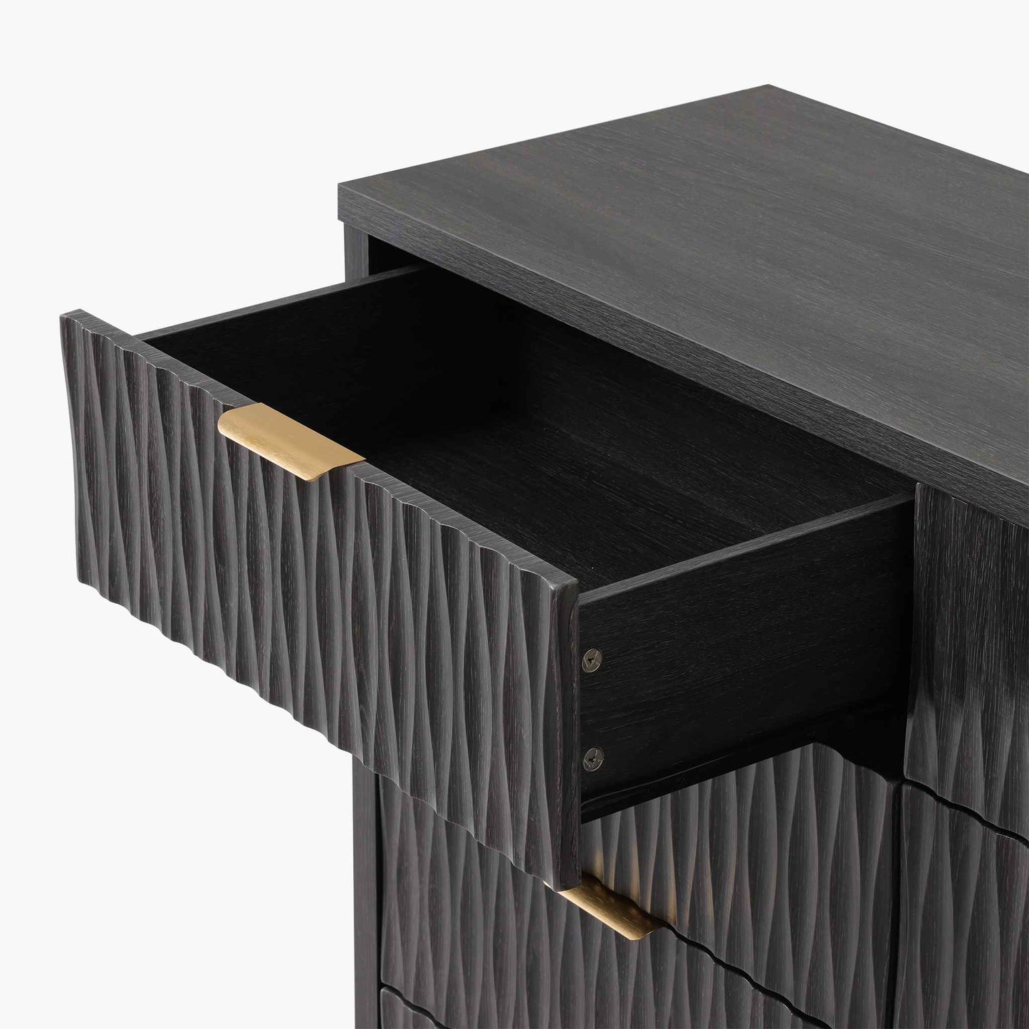 SUCSSRICH 46.9 Inch Dresser with 8 Drawers Wide Modern Chest of Drawers with Metal Handle Wood Dresser TV Stand Wood Storage Organizer for Bedroom Living Room