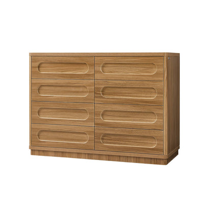 SUCSSRICH | 47.2 Inch Dresser for Bedroom with 8 Drawers Wide Dresser for Closet with Deep Drawer Large Wood TV Stand Modern Chest of Drawers