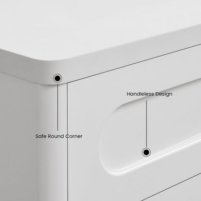 SUCSSRICH | 47.2 Inch Dresser for Bedroom with 8 Drawers Wide Dresser for Closet with Deep Drawer Large Wood TV Stand Modern Chest of Drawers