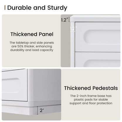 SUCSSRICH | 47.2 Inch Dresser for Bedroom with 8 Drawers Wide Dresser for Closet with Deep Drawer Large Wood TV Stand Modern Chest of Drawers