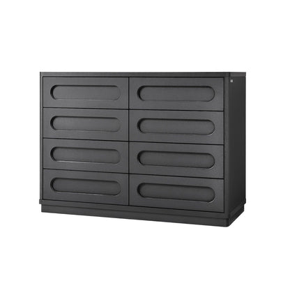 SUCSSRICH | 47.2 Inch Dresser for Bedroom with 8 Drawers Wide Dresser for Closet with Deep Drawer Large Wood TV Stand Modern Chest of Drawers