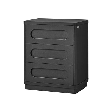 SUCSSRICH 21.7 Inch Nightstand with 3 Drawers Large Night Stand Bedside Tables for Bedroom Modern Storage Bedside Table for End Tables Sofa